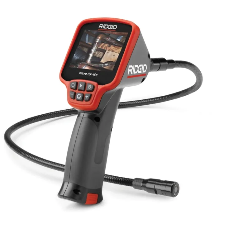 Ridgid Micro CA-150 inspeksjonskamera – 3,5" fargeskjerm | 633412 Ridgid Micro CA-150 inspeksjonskamera – 3,5" fargeskjerm | 633412