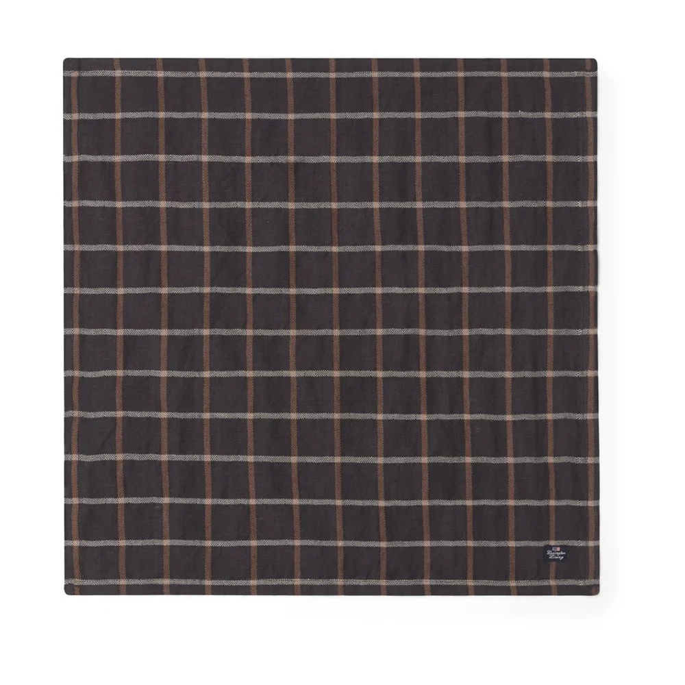 Checked Cotton Linen stoffserviett 50 x 50 cm v:4976490 Checked Cotton Linen stoffserviett 50 x 50 cm v:4976490