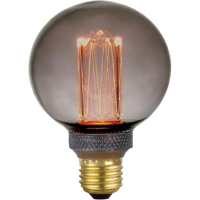 Halo Design Colors Mini E27 globepære, røykfarget | 936250