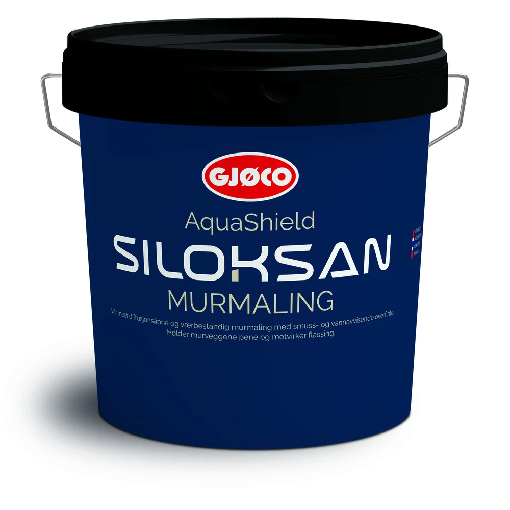 Aquashield Siloksan murmaling lysgrå 2,7l v:7763922 Aquashield Siloksan murmaling lysgrå 2,7l v:7763922