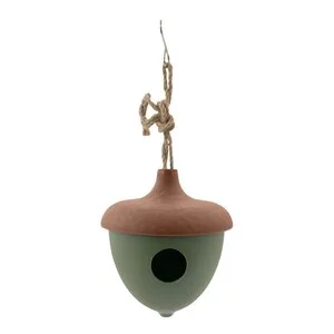 Fuglehus 19 cm grønn v:5092718 Fuglehus 19 cm grønn v:5092718