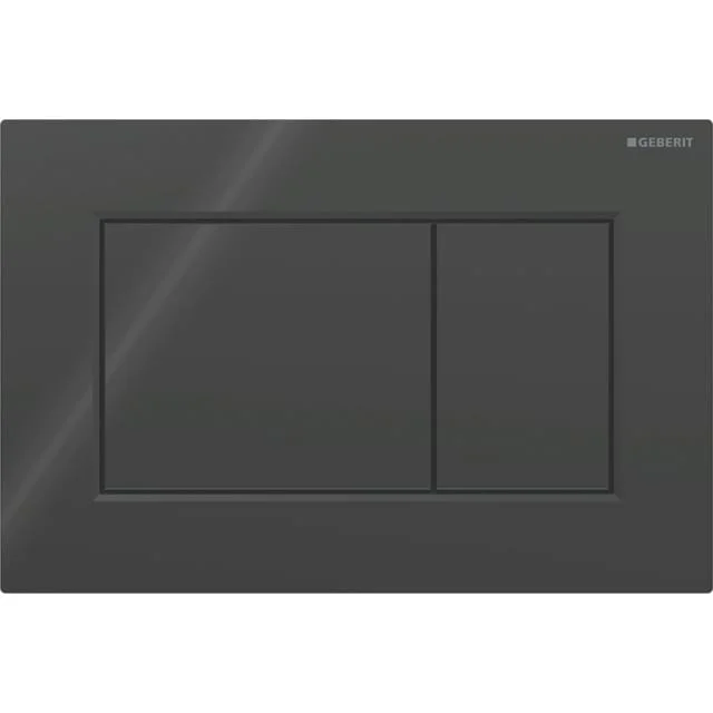 Geberit Sigma 01 Square betjeningsplate, sort | 1387328 Geberit Sigma 01 Square betjeningsplate, sort | 1387328