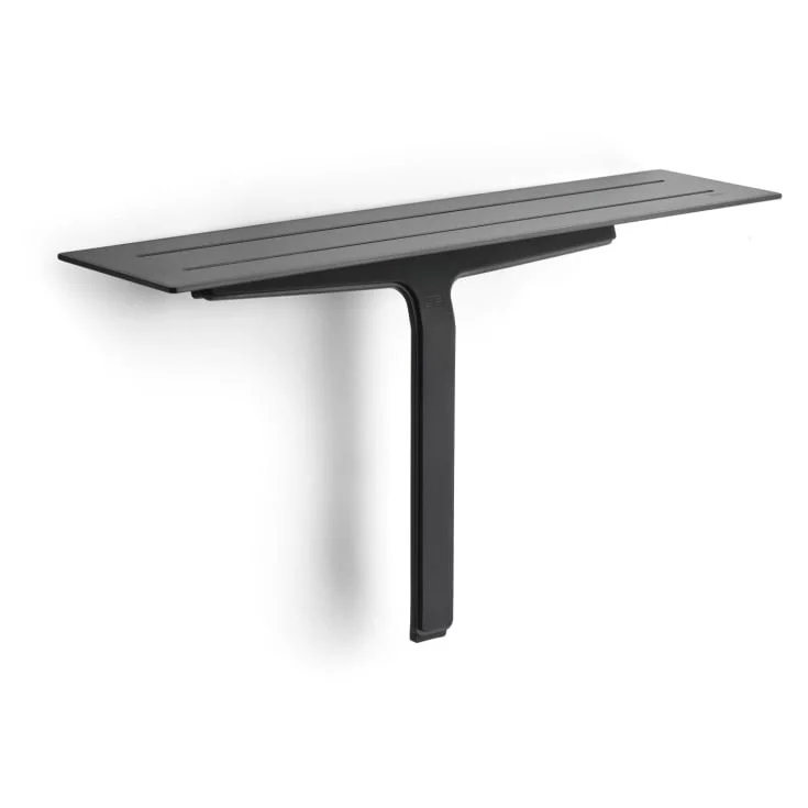 Unidrain Reframe dusjhylle med dusjnal, sort | 7014