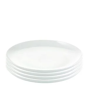 Atelier tallerken 25 cm 4 stk super white v:7336951