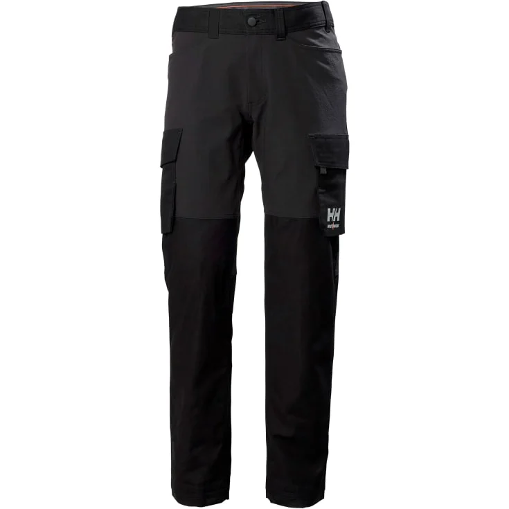 Helly Hansen Oxford servicebukse med 4-veis stretch, sort, str. D96 | 77408-990_D96