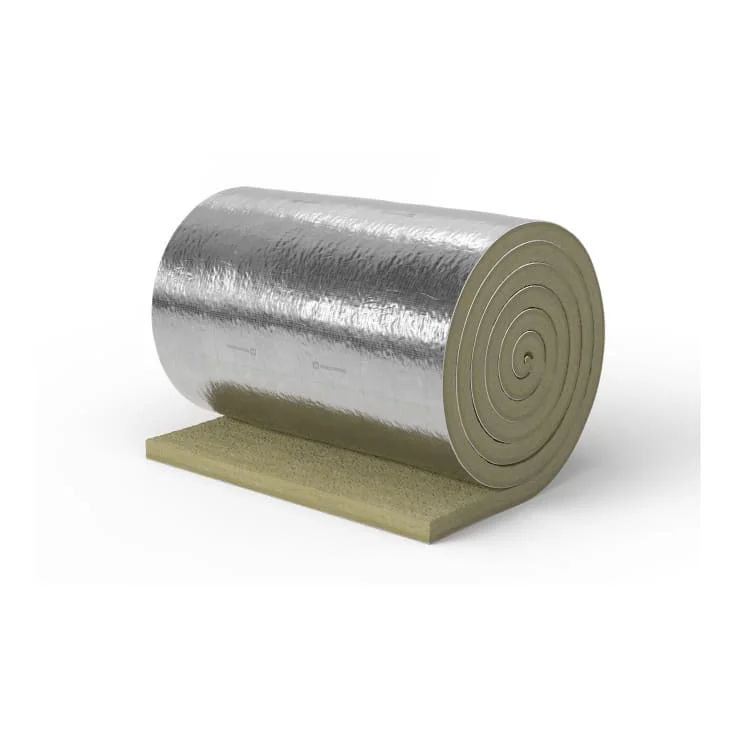 Rockwool Prolit Lamella Mat lamellmatte med aluminiumsfolie, 20 mm isolasjonstykkelse, 10×1 meter | 355750