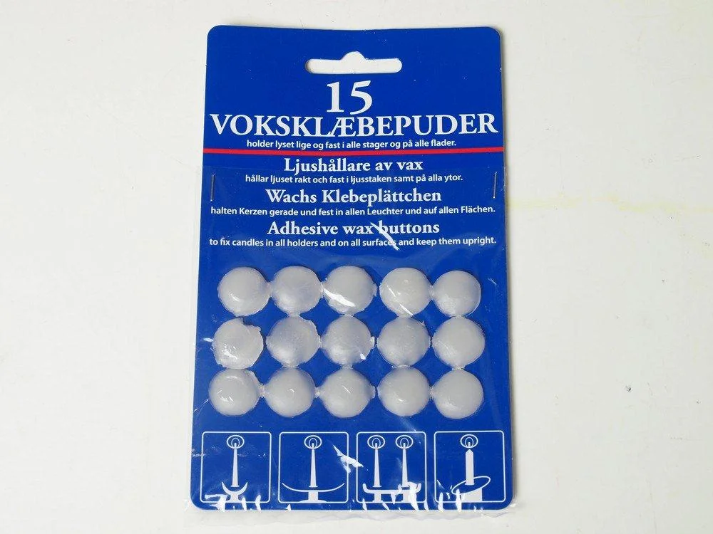 Voks klebeputer 15stk v:3598511
