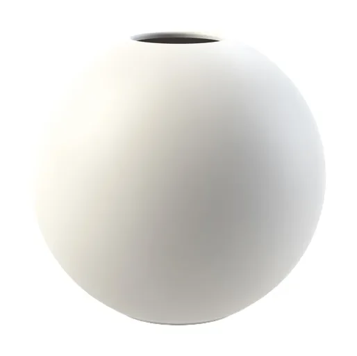 Ball vase white v:2382868