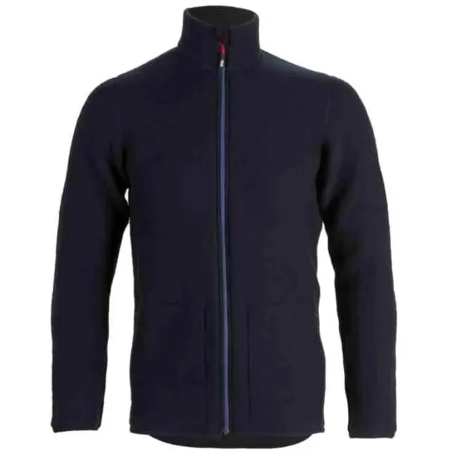 Bekken & Strøm Voss ullfleecejakke, unisex, str. M, sort | 27303981