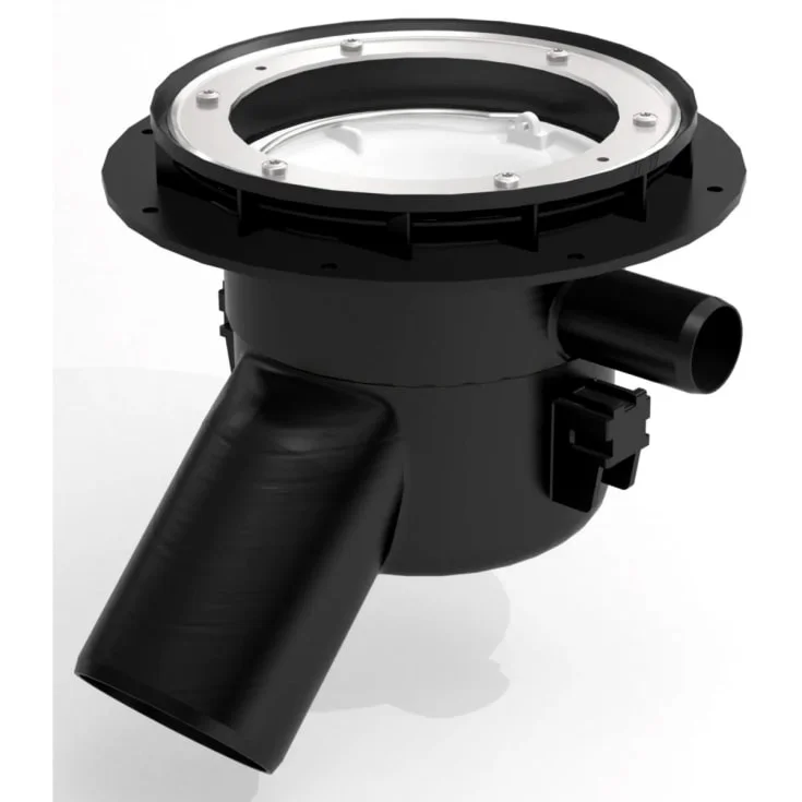 Purus AU-sluk 75 Skrå, med anboring, 75 mm | 3401455
