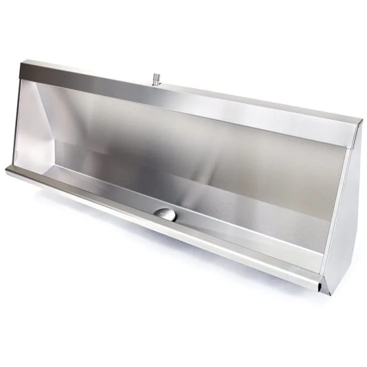 Purus V301 urinal, slipt rustfritt stål | 618601-618 Purus V301 urinal, slipt rustfritt stål | 618601-618