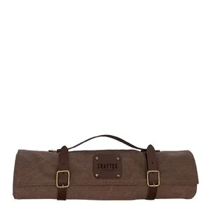 Canvas knivmappe 41 cm brun v:1566514