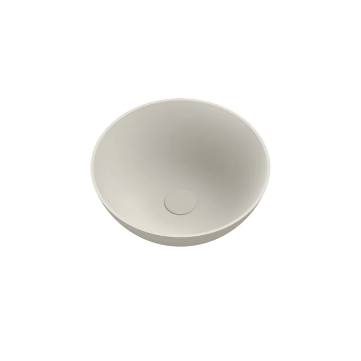 Ideavit SolidThin-39 servant, Ø39 cm, matt grå/hvit | 280181 PE-WH