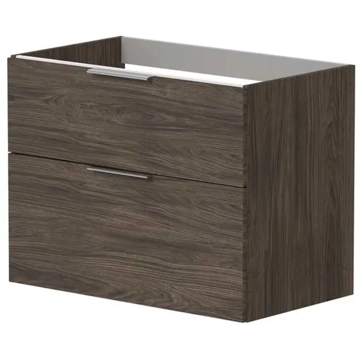 Korsbakken BIG underskap, med 2 skuffer, soft-close, 81x45,5 cm, brun eik | 330506080