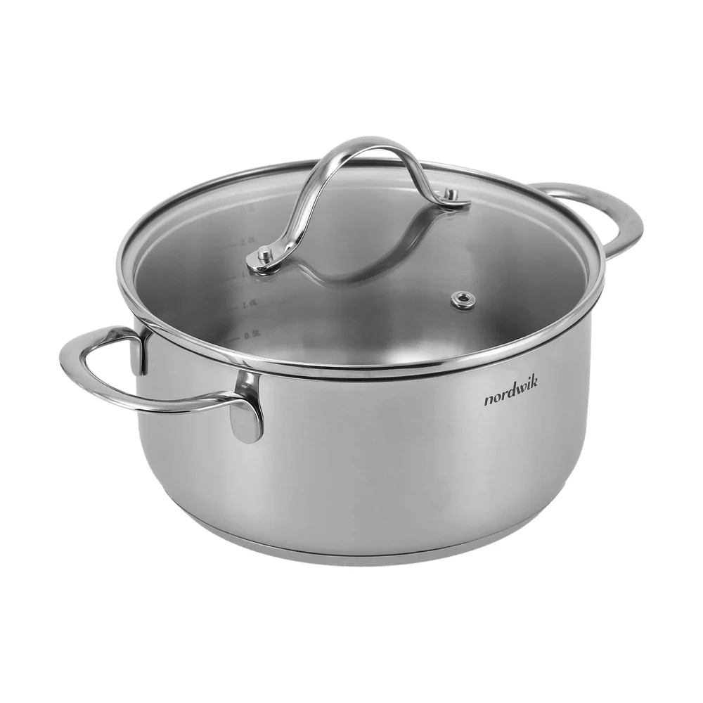 Nordwik gryte med glasslokk 2 v:4426591 Nordwik gryte med glasslokk 2 v:4426591