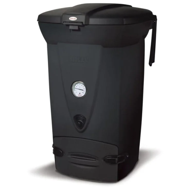 Biolan 220eco kompostbinge, isolert, termostat, 220 liter, mørk grå | 70579110 Biolan 220eco kompostbinge, isolert, termostat, 220 liter, mørk grå | 70579110