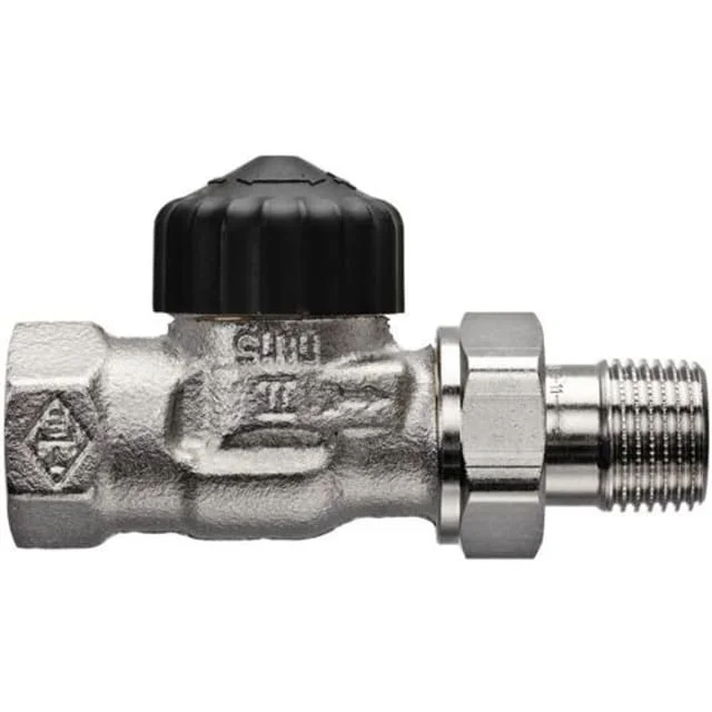 IMI TA Standard radiatorventil uten forhåndsinnstilling 3/8", rett (for 2-strengs anlegg) | 2202-01.000