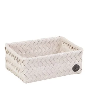 Fit liten oppbevaringskurv 18x12x7 cm champagne v:8641110