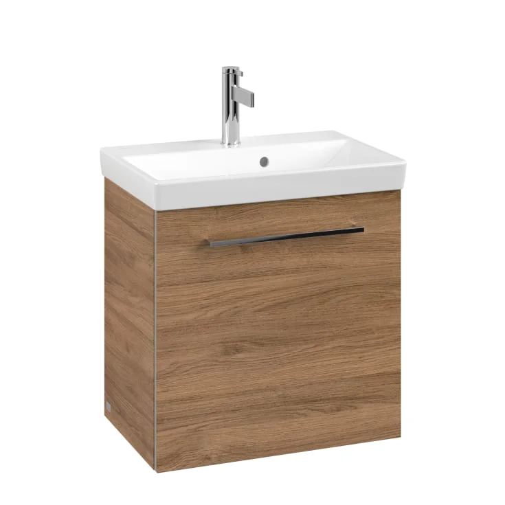 Villeroy & Boch Avento A888 servantskap, 52,6x38,2 cm, høyre, mørk eik | A88801RH