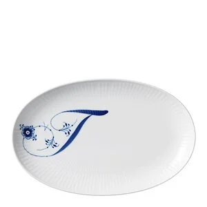Alfabet tallerken oval T 23 cm v:5560165 Alfabet tallerken oval T 23 cm v:5560165