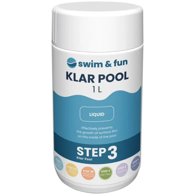 16 stk Swim & Fun Klar Pool, 1 liter | 1716 16 stk Swim & Fun Klar Pool, 1 liter | 1716