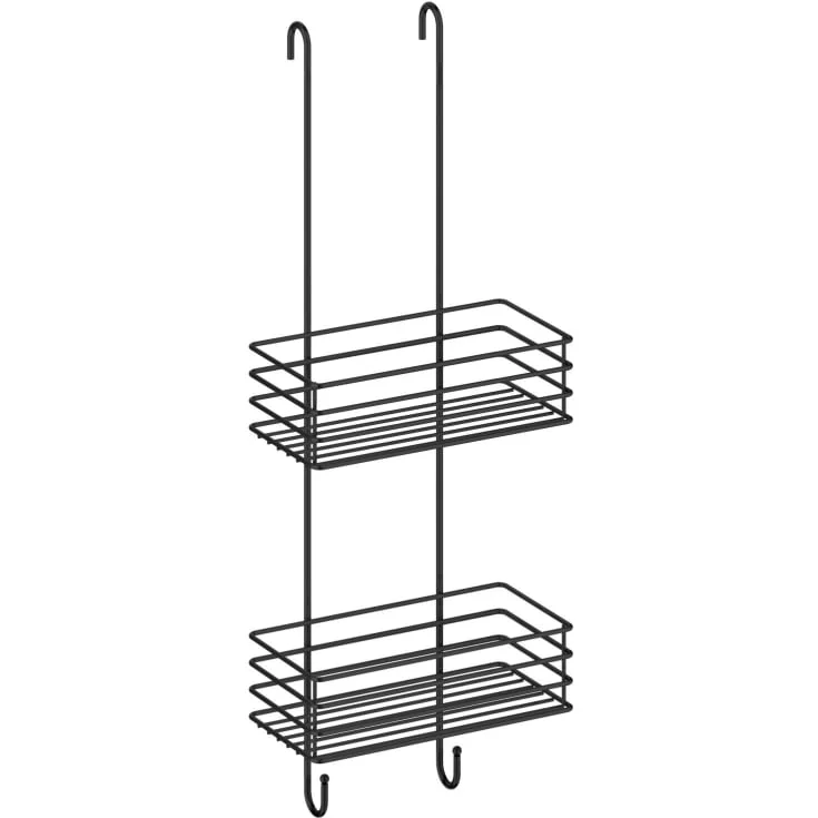 Beslagsboden dusjhylle, sort | BB1210