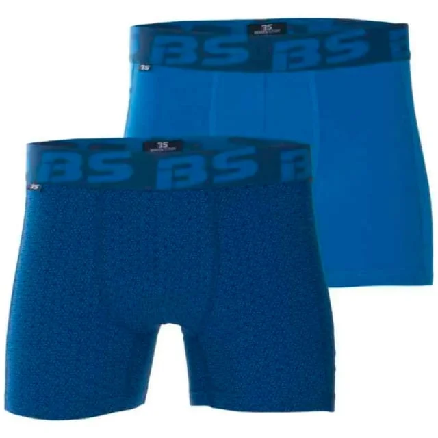 Bekken & Strøm Skrukkelia boxershorts, unisex, str. M, blå | 676753