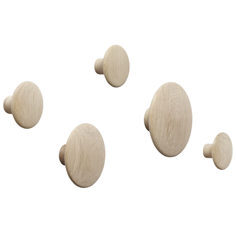 Dots klesknagger 5 stk v:7651953 Dots klesknagger 5 stk v:7651953