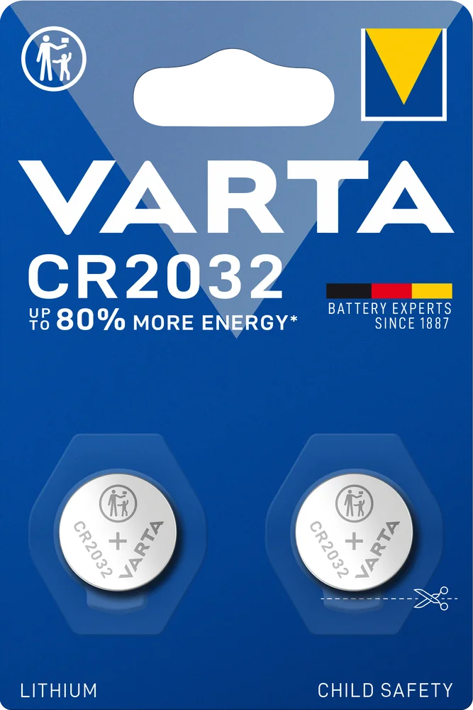 Batteri LITHIUM Coin CR2032 2stk v:6758659 Batteri LITHIUM Coin CR2032 2stk v:6758659