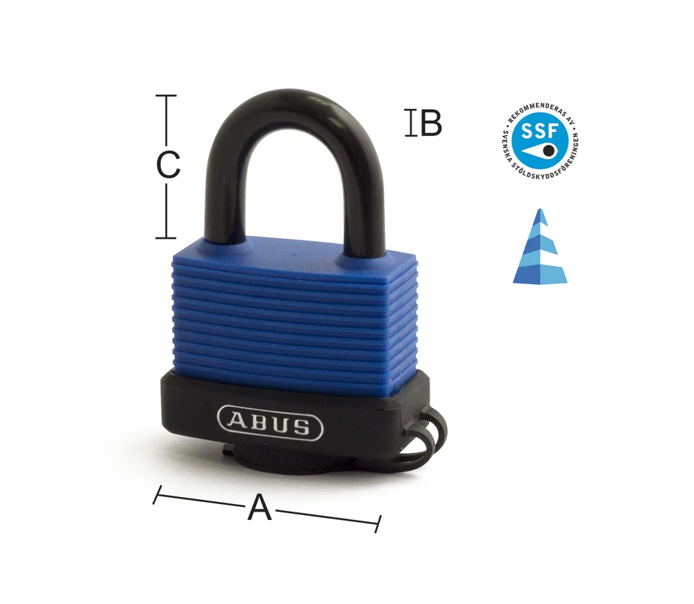Hengelås 70IB/45 aqua safe FG godkjent klasse 1 v:5874781