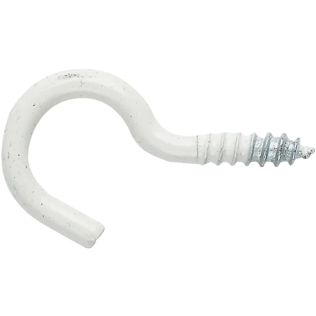 Skrukrok 3,0 x 40 mm, hvit 6 stk | 191099 Skrukrok 3,0 x 40 mm, hvit 6 stk | 191099