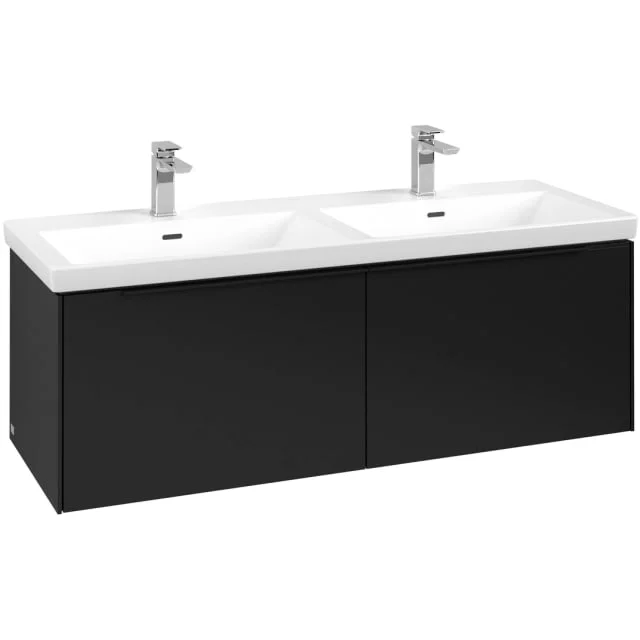 Villeroy & Boch Subway 3.0 servantskap, 127×47 cm, svart | C56701VL Villeroy & Boch Subway 3.0 servantskap, 127×47 cm, svart | C56701VL