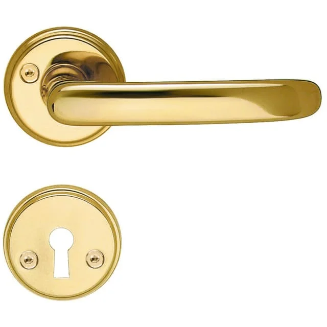 Beslagsboden Basic Classic dørhåndtak, polert messing | B249PNS Beslagsboden Basic Classic dørhåndtak, polert messing | B249PNS