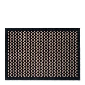 Dot gulvmatte 130×90 cm svart/sand v:1424129 Dot gulvmatte 130×90 cm svart/sand v:1424129
