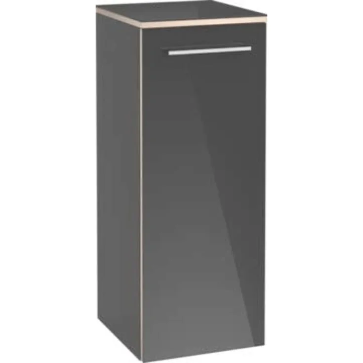 Villeroy & Boch Avento A895 veggskap, 34,8x88,8 cm, høyre grå | A89501B1