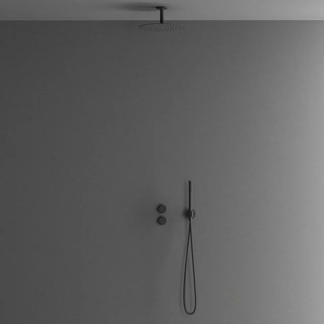 Scandtap Harmonized 2y dusjsett, matt sort | 21033