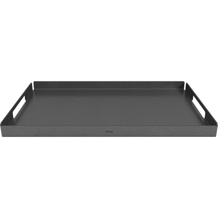 Aloop X large brett, 33×50,5 cm, kullsvart | a_a81500s