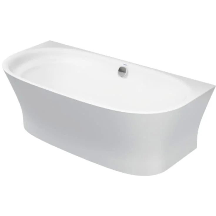 Duravit Cape Cod badekar, med panel, back-to-wall, 190×90 cm, hvit | 700364000000000