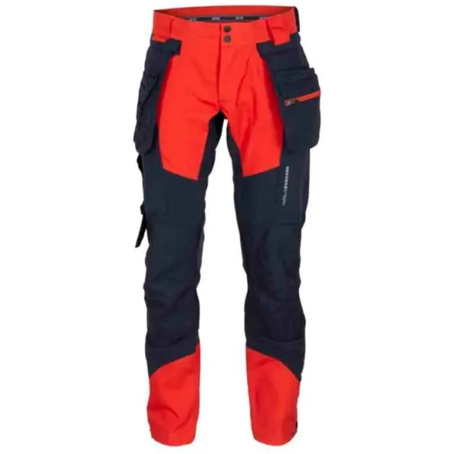 Bekken & Strøm håndverksbukse Majavatn, unisex, str. C56, marine/oransje | 27303304 Bekken & Strøm håndverksbukse Majavatn, unisex, str. C56, marine/oransje | 27303304