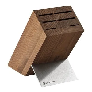 Knivblokk 6 spor 24 cm bøk v:6618586 Knivblokk 6 spor 24 cm bøk v:6618586