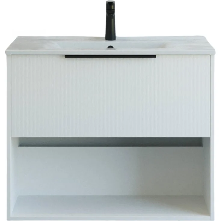 Dansani Mido+ Classic møbelpakke, 81×44 cm, stripete matt hvit | MCMA-1510