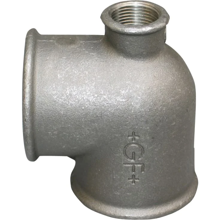 Sort T-rør 1 1/2" x 1" x 1" | 770130167
