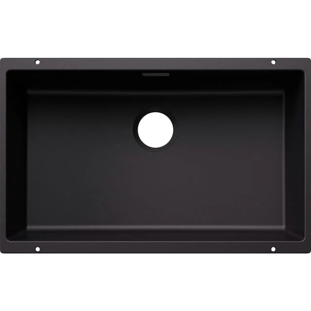 Blanco Flex Subline 700-U kjøkkenvask, 76x46 cm, sort | 1804203