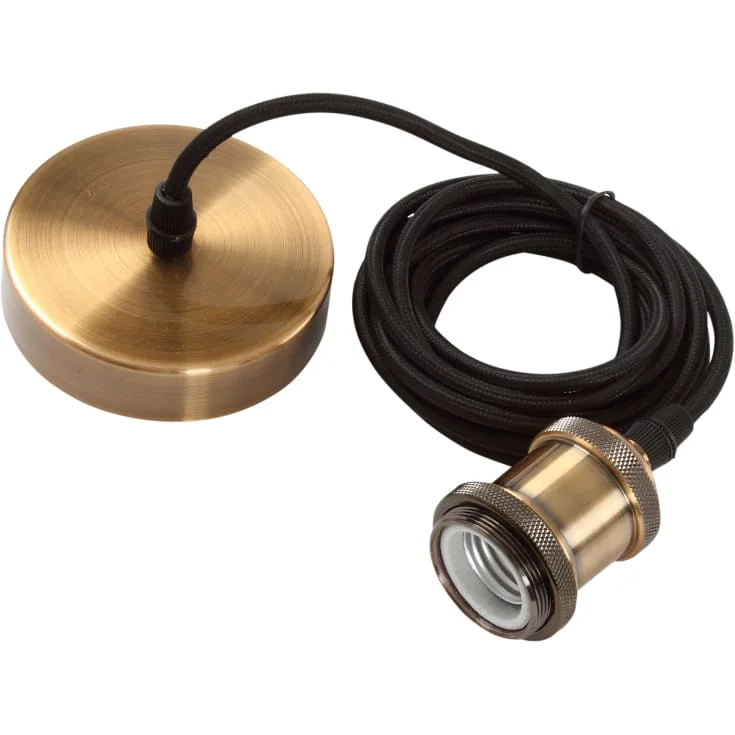 e3light E27 pendeloppheng, kobber | 0130030153