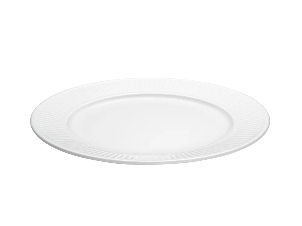 Tallerken flat Plissé 24cm hvit v:5965122 Tallerken flat Plissé 24cm hvit v:5965122