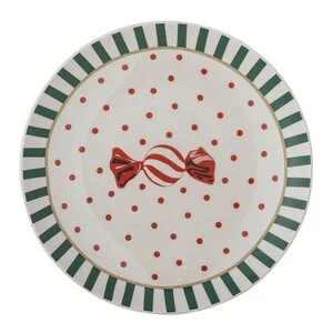 Yule tallerken 16 cm julemotiv multi v:3487933