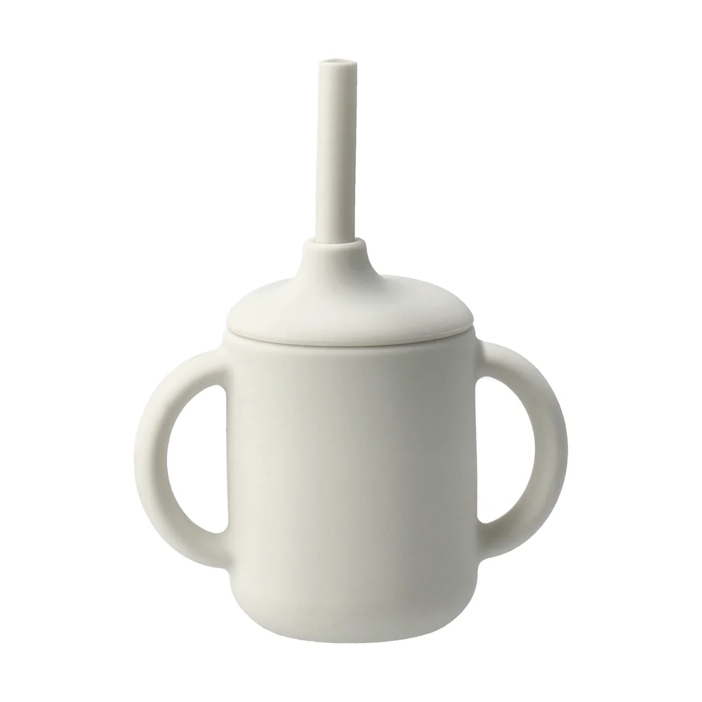 Idun kopp med sugerør silikon 120 ml v:3456388