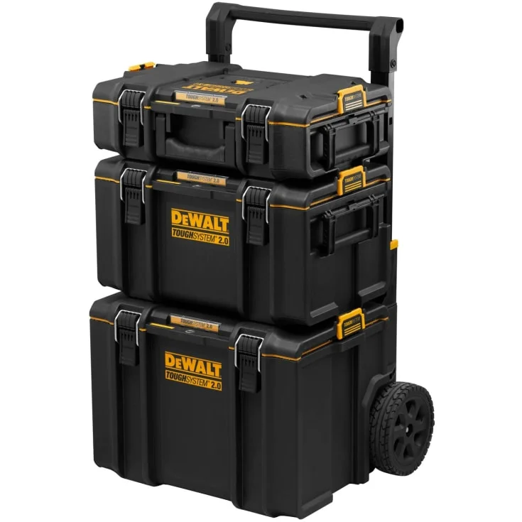 DeWalt DXL Thoughsystem 2.0 opbevaringssæt 3, med hjul og teleskophåndtag | DWST83402-1 DeWalt DXL Thoughsystem 2.0 opbevaringssæt 3, med hjul og teleskophåndtag | DWST83402-1