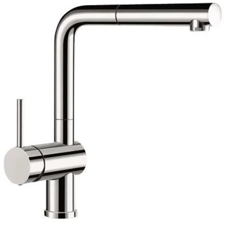 Blanco Linus-S kjøkkenarmatur, uttrekkbar tut, krom | BC-514016