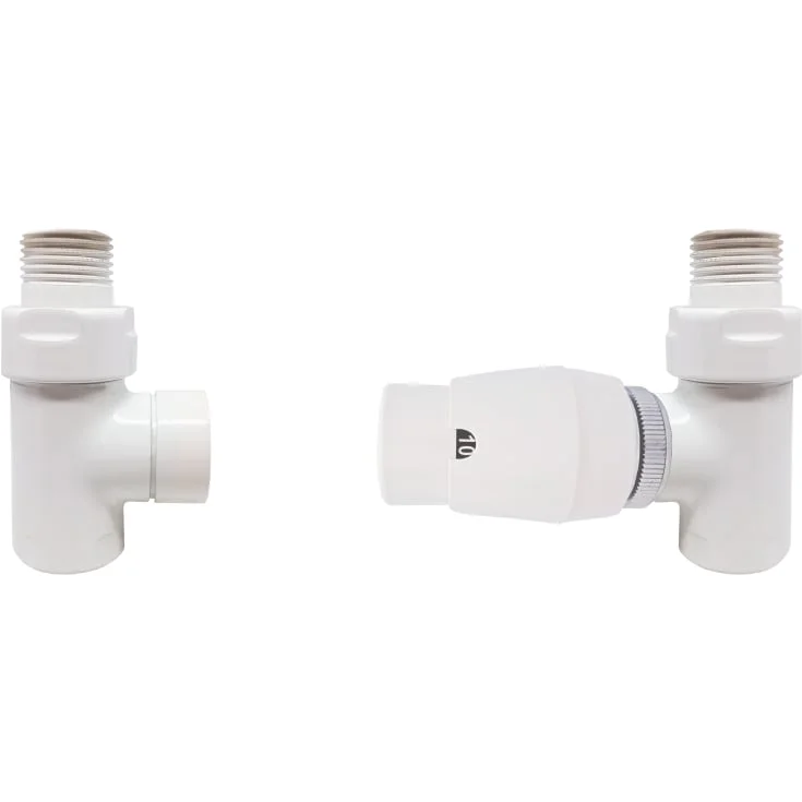 Kriss Cylinder ventilsett, høyre, hvit | KV3206H
